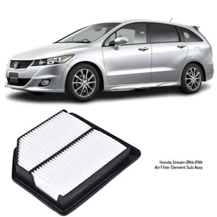 Illustration of honda stream rn6-rn9 air filter element sub assy 17220-rna-a00