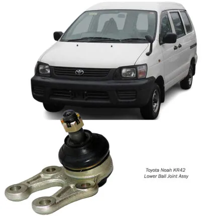Illustration of toyota noah kr42 lower ball joint assy 43330-29175