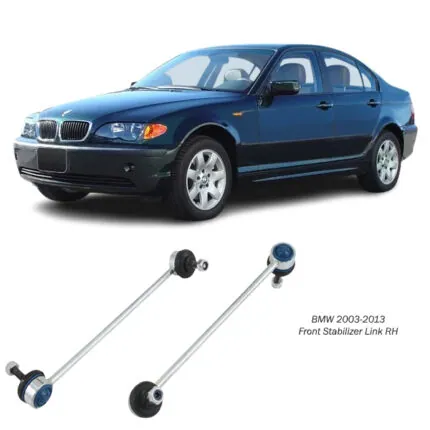 Illustration of bmw 2003-2013 front stabilizer link set rh/lh 31356765934
