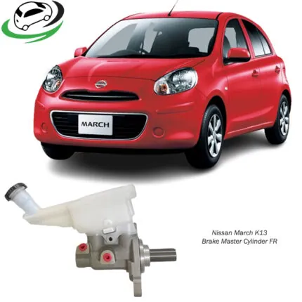 Illustration of nissan march k13 brake master cylinder fr d6010-1hj1a