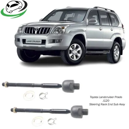 Illustration of toyota land cruiser prado j120 steering rack end sub assy 45503-39265