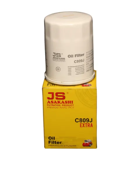 Illustration of honda & mitsubishi oil filter c809j | oem 15400-plm-a02