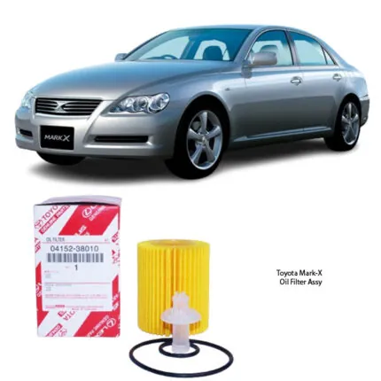 Illustration of toyota mark-x oil filter assy 04152-38010