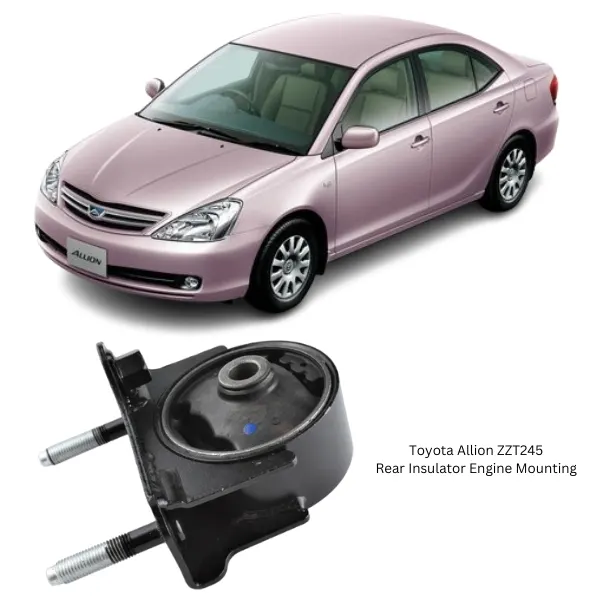 Illustration of toyota allion zzt245 rear insulator engine mounting 12371-21120