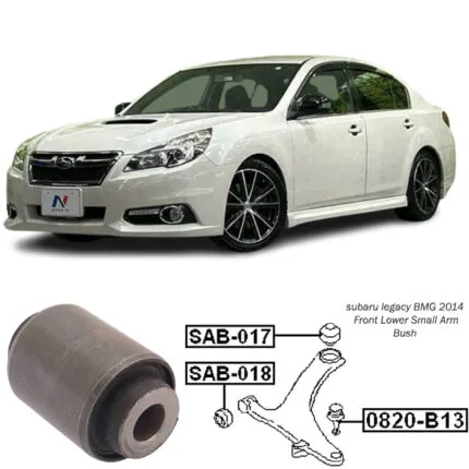 Illustration of subaru legacy bmg 2014 front lower small arm bush sab-018