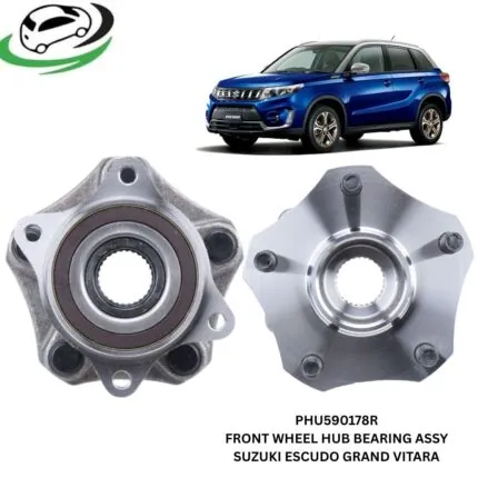 Illustration of pfi phu590178r front wheel hub bearing assembly set
