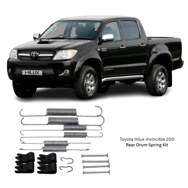 Illustration of toyota hilux invincible 200 genuine rear drum spring kit 049420k130