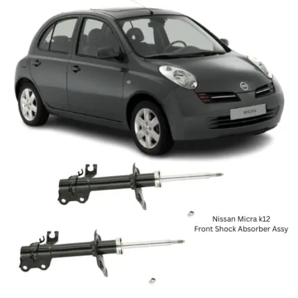 Illustration of nissan micra k12 front shock absorber assy 333397