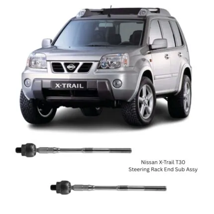 Illustration of nissan x-trail t30 steering rack end sub assy 48521-8h386