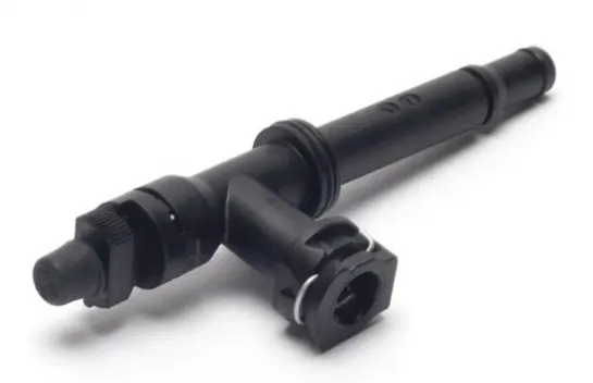 Illustration of eurospare lr068981r clutch slave cylinder adaptor - land rover defender puma