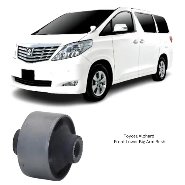 Illustration of toyota alphard front lower big arm bush 48655-42050