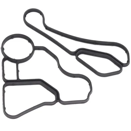 Illustration of bmw e60 525i n52 3.0l oil cooler gasket 11428637820