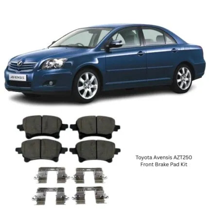 Illustration of toyota avensis front brake pad kit d2233