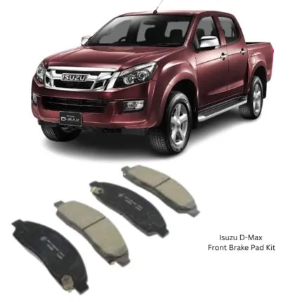 Illustration of isuzu d-max front brake pad kit d4055