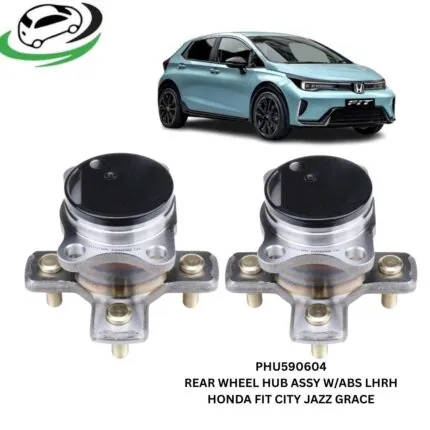 Illustration of pfi phu590604 rear wheel hub assembly with abs – honda fit, city, jazz & grace