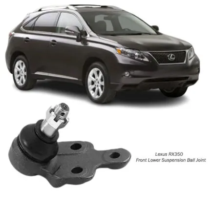 Illustration of lexus rx350 front lower suspension ball joint 4334009080