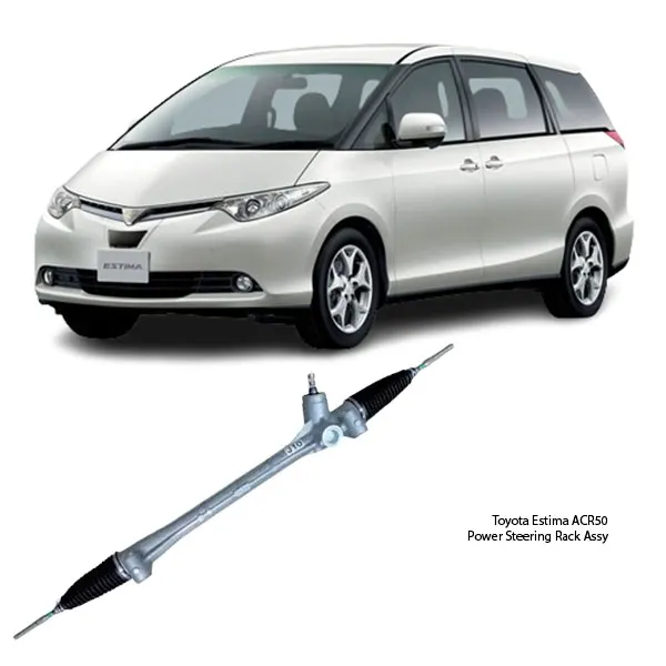 Illustration of toyota estima acr50 rhd manual power steering rack assy 45510-28170