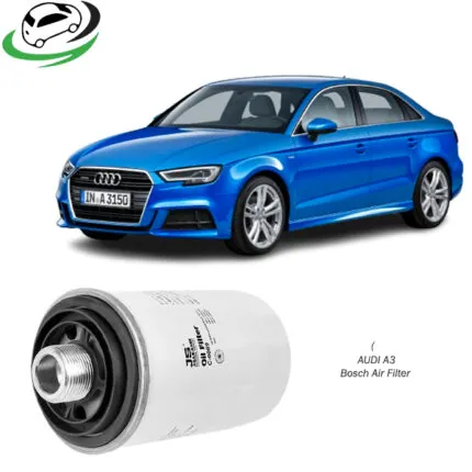 Illustration of audi a3/a4/a5/a6/a8/q3/q5 bosch oil filter c0069