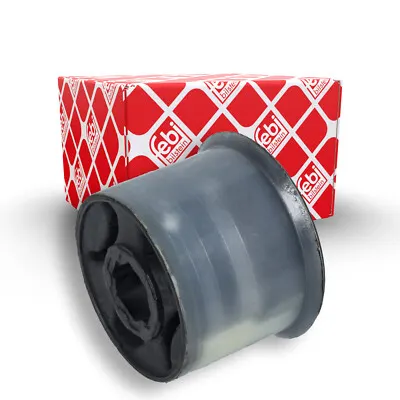 Illustration of febi 1k0407183e front lower arm bush without bracket - vw golf, touran, polo & eos