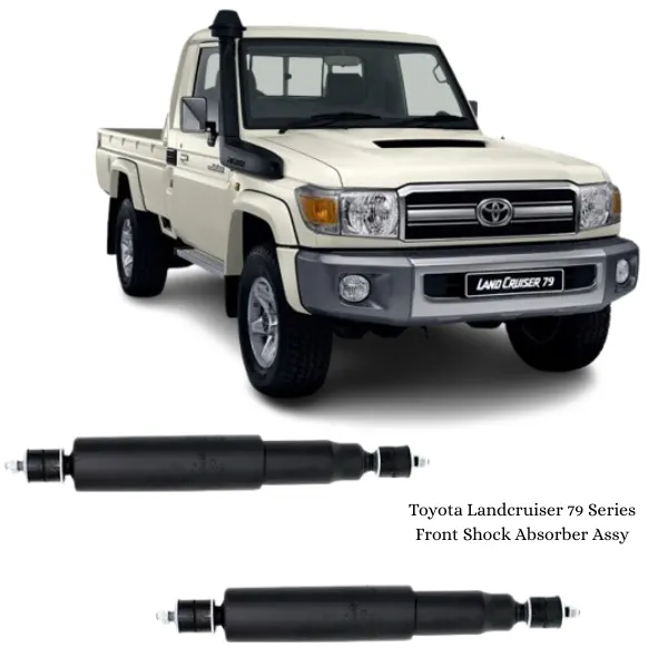 Illustration of toyota landcruiser 79 series front shock absorber assy 48511-69645