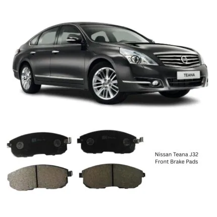 Illustration of nissan teana j32 front brake pad kit d1119m