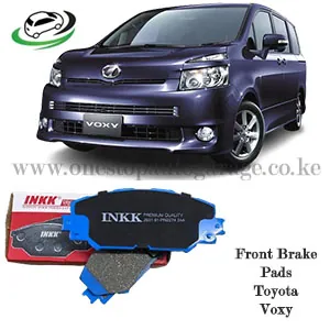 Illustration of front brake pads d2274 toyota voxy zrr70 / 32rfe