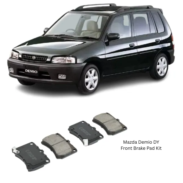 Illustration of mazda demio dy front brake pad kit d3062