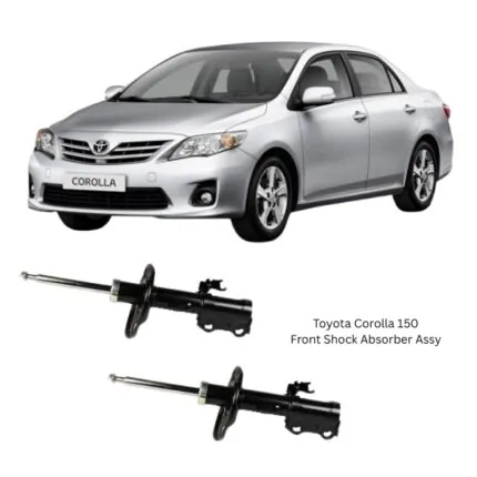 Illustration of toyota corolla 150 front shock absorber assy 339700