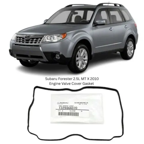 Illustration of subaru forester 2.5l mt x 2010 engine valve cover gasket 13294aa070