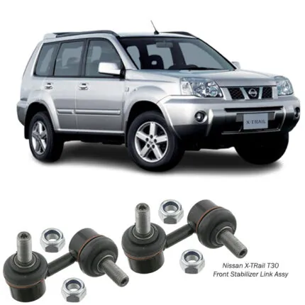 Illustration of nissan x-trail t30 front stabilizer link assy 54618-8h300