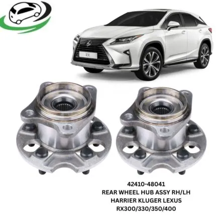 Illustration of belcot 42410-48041 rear wheel hub assembly rh + lh set – toyota harrier, kluger & lexus rx