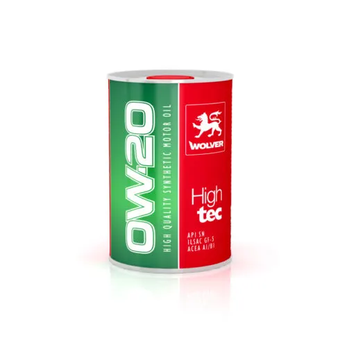 Illustration of wolver high tec hybrid 0w-20 synthetic engine oil (1l)/universal advanced protection for modern & hybrid engines