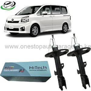 Illustration of toyota noah/voxy zrr70 front shock absorber assy 335068 / 335069