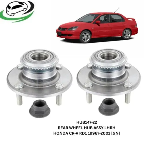 Illustration of hub147-22 rear wheel hub assembly lh/rh pair - honda cr-v rd1 (1996-2001)