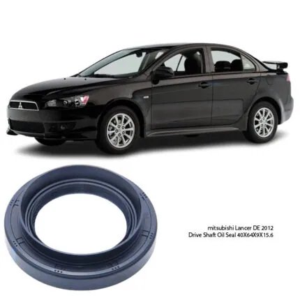 Illustration of mitsubishi lancer de 2012 drive shaft oil seal 40x64x9x15.6