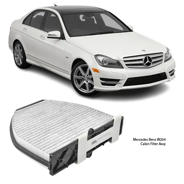 Illustration of mercedes benz w204 cabin filter assy ac0161c