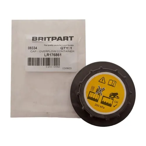 Illustration of borg & beck lr010965 overflow container cap - land rover discovery v