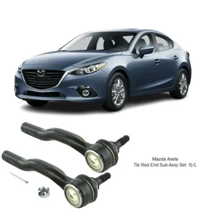 Illustration of mazda axela steering tie rod end set r/l 0521-gjlh
