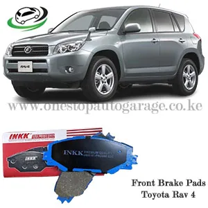 Illustration of front brake pads d2268 toyota rav-4 aca31, 2azfe