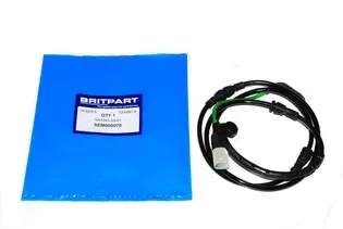 Illustration of britpart sem000024 front brake pad warning sensor - land rover discovery iii, iv, sport & audi a6