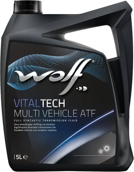 Illustration of wolf vitaltech multi vehicle atf 5l - automatic transmission fluid