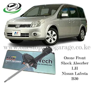 Illustration of nissan lafesta b30 front shock absorber assy 338074