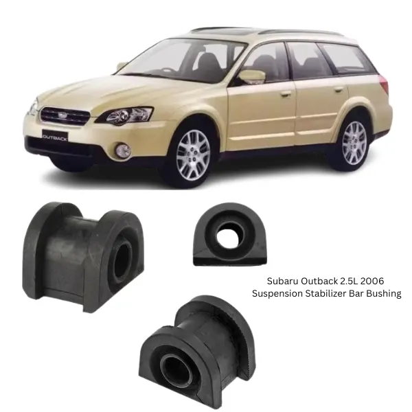 Illustration of subaru outback 2.5l 2006 suspension stabilizer bar bushing 20414-ag070