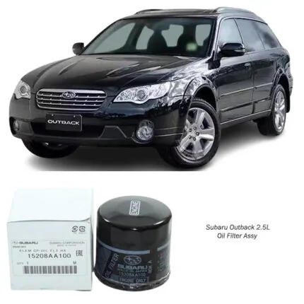 Illustration of subaru outback 2.5l oil filter assy 15208-aa100