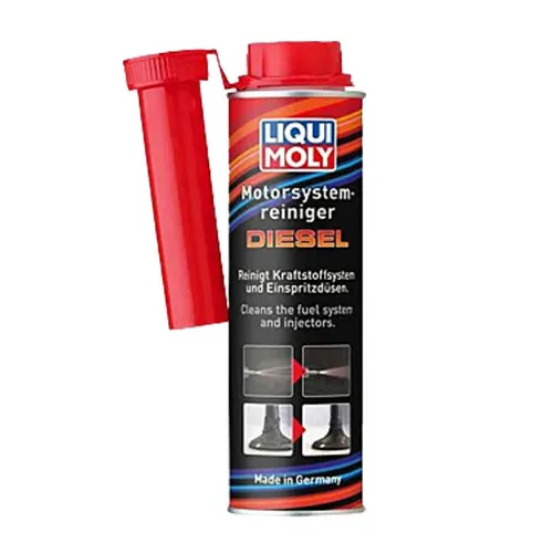 Illustration of liqui moly diesel engine system cleaner