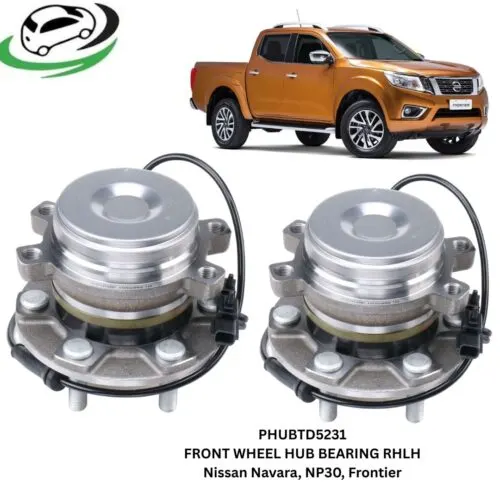 Illustration of phubtd5231 front wheel hub bearing assembly for nissan navara and np300 - pair (rhlh)
