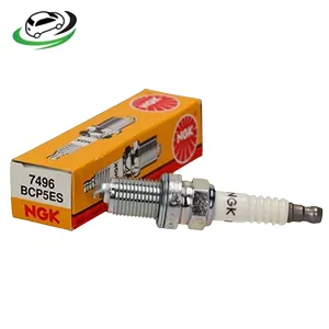 Illustration of ngk bcp5es nickel spark plug nissan, peugeot, mercedes benz maybach