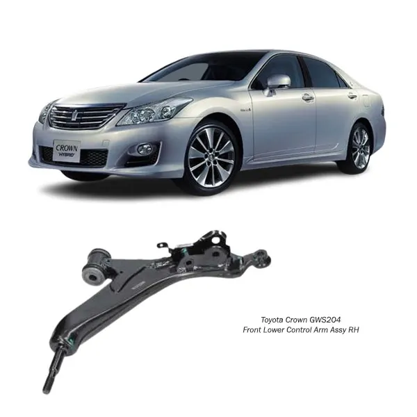 Illustration of toyota crown gws204 front lower control arm assy rh 48620-30290