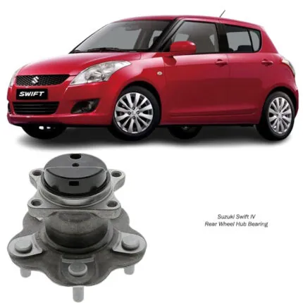 Illustration of suzuki swift iv rear wheel hub bearing phu57645