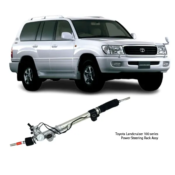 Illustration of toyota landcruiser 100 series rhd hydraulic power steering rack assy 44250-60090